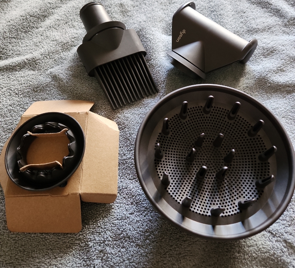 Dyson Gray Blow Dryer Attachment Durable Accessories